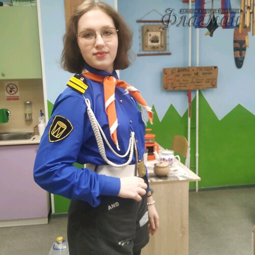 Занятиях в детском клубе «Флагман»